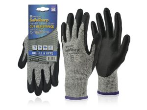 1153C,D,E_SafeSharp Cut Resistance Nitrile Glove