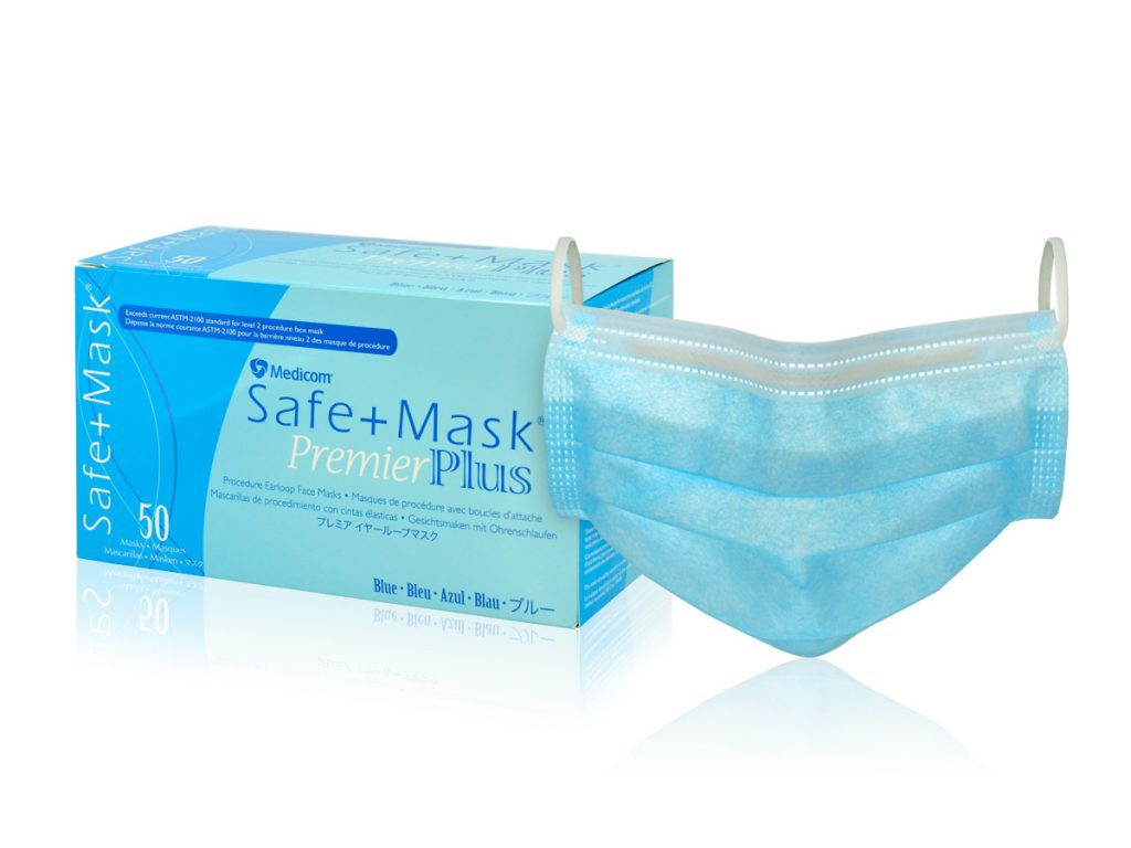 Safe+Mask Premier Plus Earloop Mask | Medicom Asia