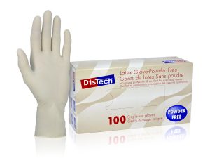 DT1124_DisTechΓäó Latex Gloves