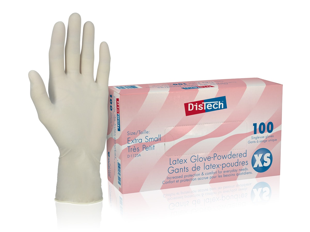 DisTech Latex Gloves - Powder Free | Medicom Asia