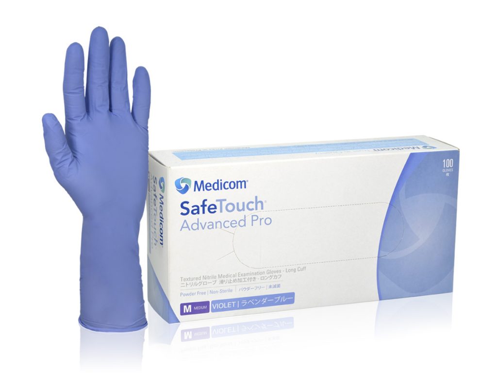 SafeTouch Advanced Pro Nitrile Medical Examination Gloves - Powder Free ...