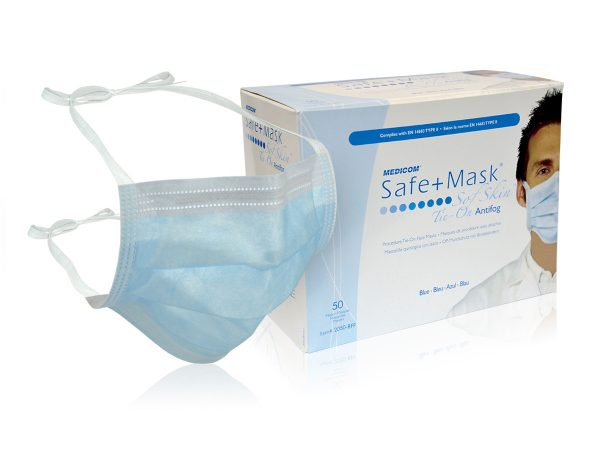 2050BF_Safe+Mask┬« SOF-Skin Anti-Fog Tie-On Mask