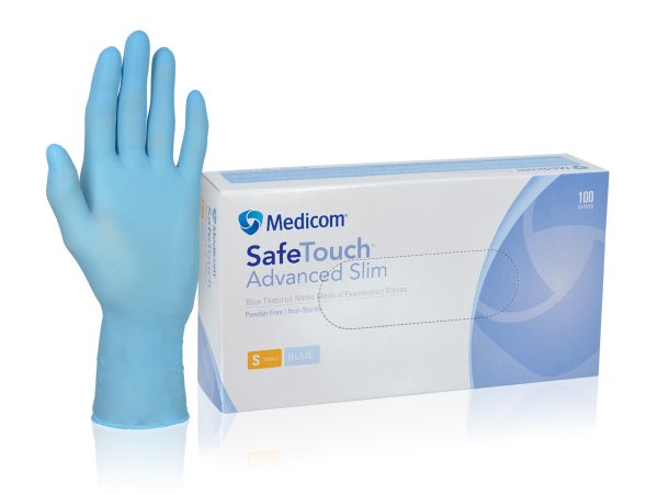 1175_SafeTouch Advanced Slim Platinum Nitrile Gloves